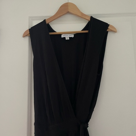 Amour Vert Modal Blend Wrap Dress - Picture 5 of 7